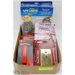 FLAT W/ LINT LIZARD, WINDOW INSULATOR KIT, GRILL