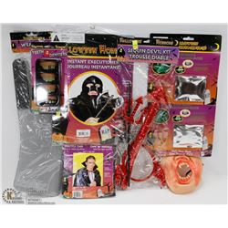 BUNDLE OF HALLOWEEN COSTUME ACCESSORIES