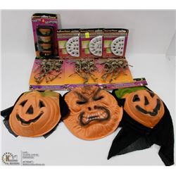 BUNDLE OF ASSORTED HALLOWEEN ITEMS