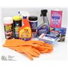 Image 1 : FLAT OF ASSORTED CLEANING PRODUCTS INCLUDING
