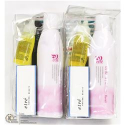 LOT OF TWO ETRE DEAD SEA NAIL CARE KITS