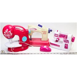 LOT OF 3 - SCRAP BOOK MACHINE & 2 SINGER