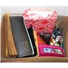 Image 1 : BOX FULL OF OFFICE/SCHOOL SUPPLIES -