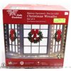 Image 1 : SET OF 3 PRE LIT LED WREATHS (NEW IN BOX)
