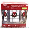 Image 1 : SET OF 3 PRE LIT LED WREATHS (NEW IN BOX)