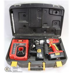 CRAFTSMAN TORQUE DRILL IN CASE