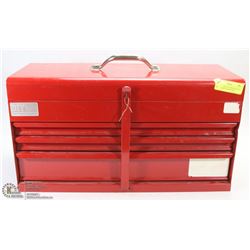 DYMARK METAL TOOLBOX WITH 3 DRAWERS & LOCKING BAR