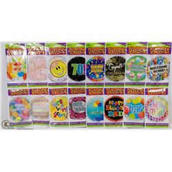 BUNDLE OF ASSORTED HELIUM BALLOONS