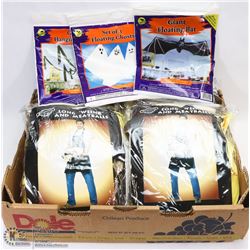 NEW HALLOWEEN COSTUME & DECORATION LOT.