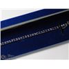 Image 1 : 24) STERLING SILVER 925 SAPPHIRE TENNIS BRACELET