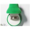 Image 2 : 27) STERLING SILVER MEN'S RING SIZE 10.5
