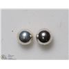 Image 1 : 45) STERLING SILVER STUD EARRINGS