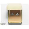 Image 2 : 46) STERLING SILVER SWORD SHAPED STUD EARRINGS