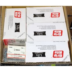 FLAT OF ASSORTED GRIP-RITE FASTENERS