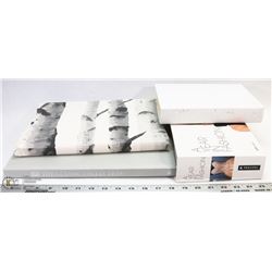 FLAT OF NEW HARD COVER BOOKS INCL. BARBIE, MARYLYN