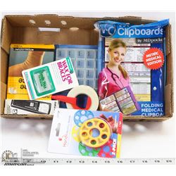 FLAT OF NEW MEDICAL, HEALTH AND DIET ITEMS