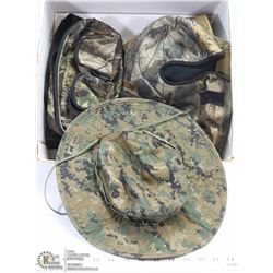 HUNTER ACCESSORIES LOT.