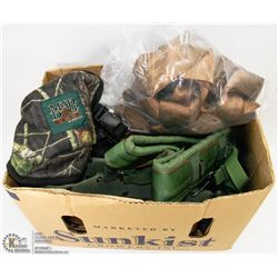 HUNTERS BOX LOT OF TREE HARNESSES