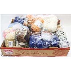 A FLAT OF NEW WOOL VARIETY