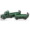 Image 1 : TOYS-R-US ARMY TRUCK W/ VEHICLE TRAILER
