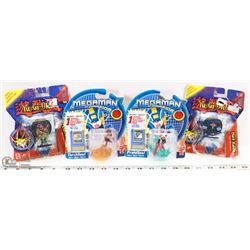SET OF 2 SEALED MEGAMAN