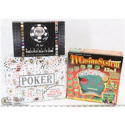 SET OF 3 NEW GAMES TECHNO