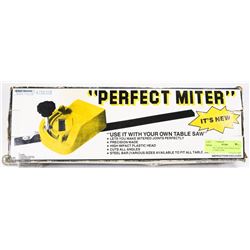 PERFECT MITER USE IT WITH YOUR OWN TABLE SAW