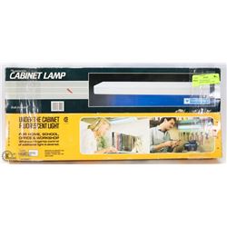 PAIR OF MASTERCRAFT FLUORESCENT CABINET LAMP