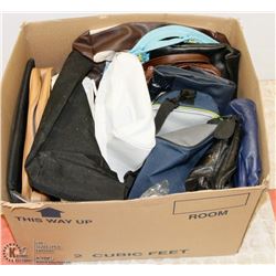 BOX OF PURSES