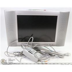 SHARP PORTABLE TV WITH REMOTE