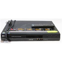 LG DVD RW HDD DVD PLAYER WITH REMOTE