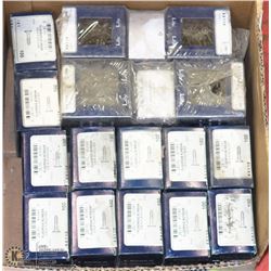 CASE OF ASSORTED COMMERCIAL SCREWS WOOD FINISHING