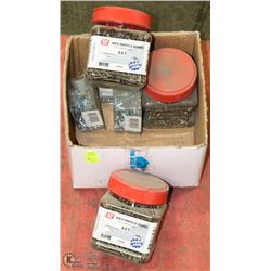 CASE OF ASSORTED COMMERCIAL SCREWS WOOD FINISHING