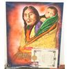 Image 1 : 259) "PAPOOSE" WILLIAM VERDULT OIL ON ARTIST