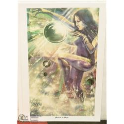 29) "MISTRESS OF MAGIC" MICHAEL R. WHIPPLE PRINT