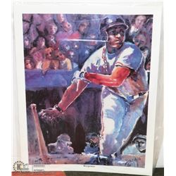 21) "RESPONSE" DAZZIO,FWS PRINT. 47X62.5CM. YEAR