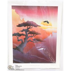 56) "CANYON TRILOGY: SUNSET FLIGHT" MONA EAGLE