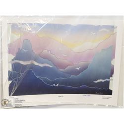 95) "FLIGHT II" MONA EAGLE (M. E.) STEPHENS PRINT