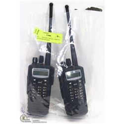 POLICE SEIZURE! LOT OF 2 VERTEX STANDARD WALKIE
