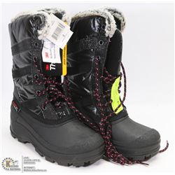 GIRLS SIZE 2 THINSULATE WATERPROOF SOLE WINTER