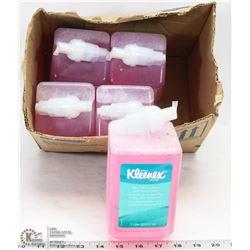 BOX OF 5-1L KLEENEX HAND SOAP REFILLS