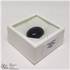 Image 2 : 41) ENHANCED STAR SAPPHIRE, OVAL CABOCHON,