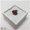 Image 2 : 17) GENUINE GARNETS, OVALS, APPROX 4 CTS