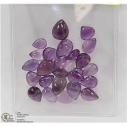 #152-NATURAL PURPLE AMETHYST GEMSTONE  63CT