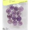 Image 1 : #158-NATURAL PURPLE AMETHYST GEMSTONE  123CT