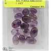 Image 1 : #159-NATURAL PURPLE AMETHYST GEMSTONE  11CT