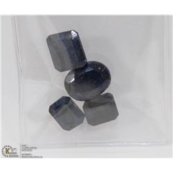 #124-NATURAL BLUE SAPPHIRE GEMSTONE  66.5CT