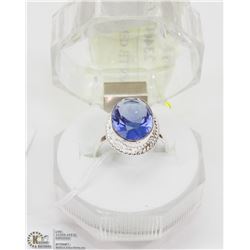 #52-TANZANITE GEMSTONE RING