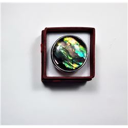 8)  ROUND STATEMENT BLUE/GREEN