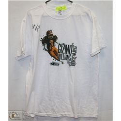 ESKIMOS GIZMO WILLIAMS SHIRT MENS LARGE SIGNED.